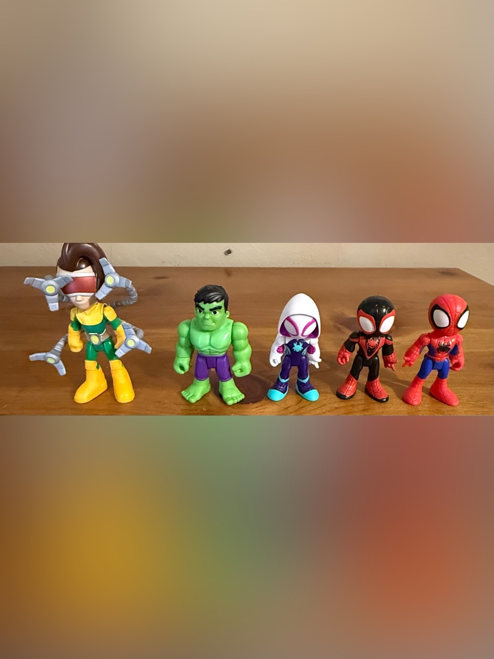 Spidey and his amazing friends action figures